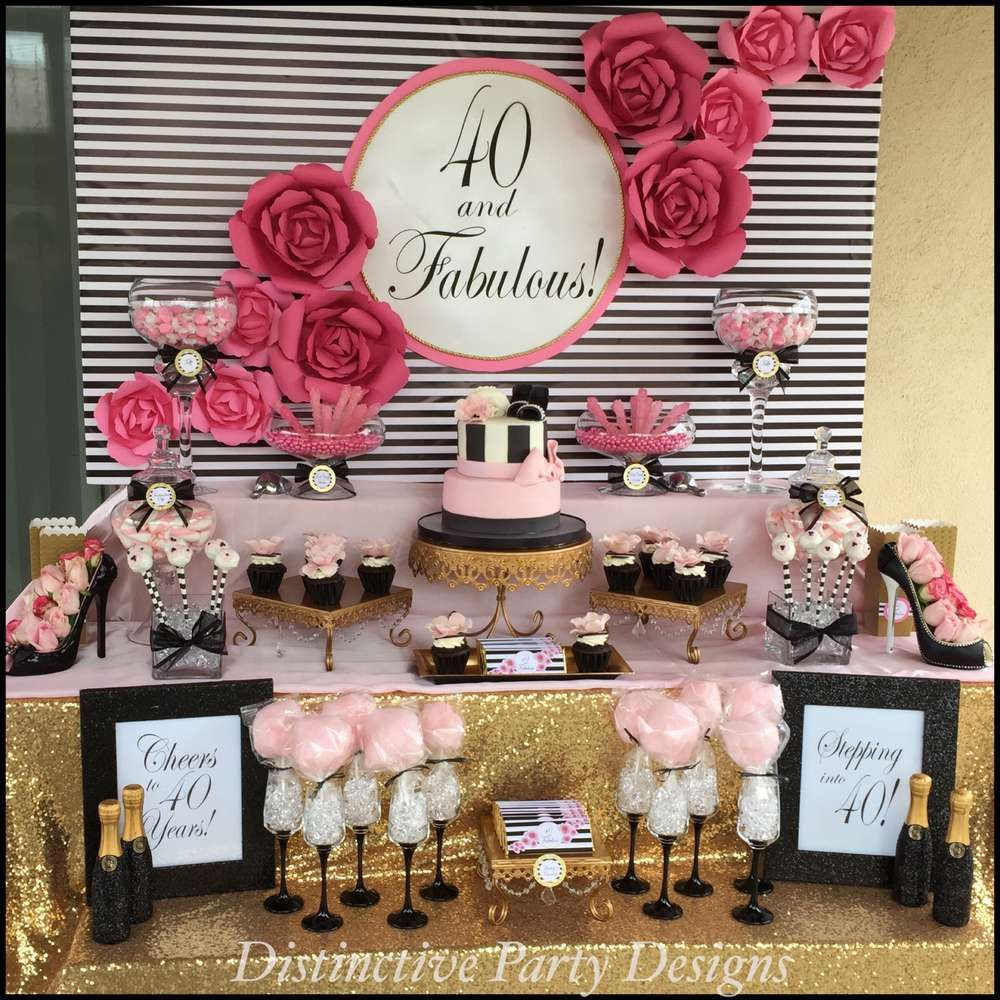 40Th Birthday Party Ideas For Women
 Fashion Birthday Party Ideas Adult parties