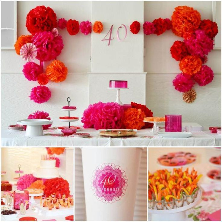 40Th Birthday Party Ideas For Women
 40th Birthday Party Ideas