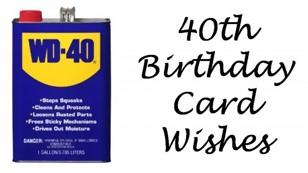 40Th Birthday Quotes
 40th Birthday Wishes Messages and Poems to Write in a