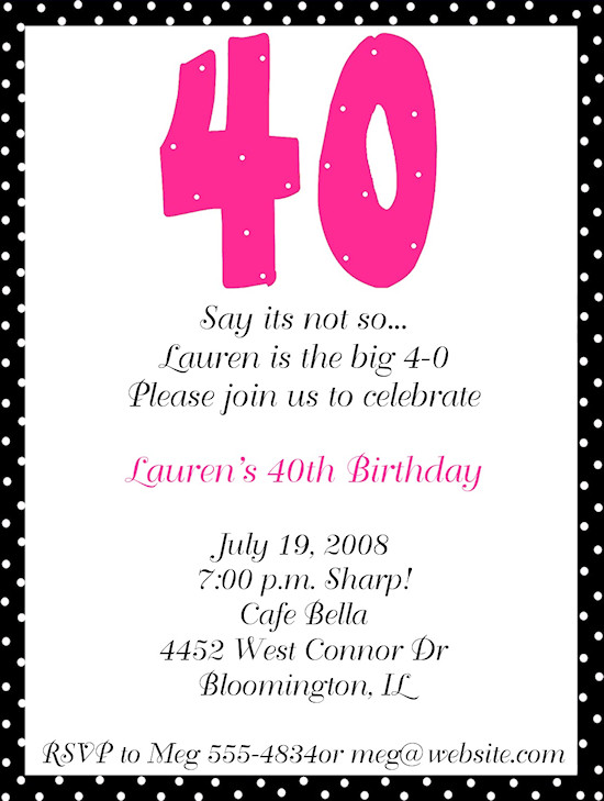 40Th Birthday Quotes
 40th Birthday Quotes For Friends QuotesGram