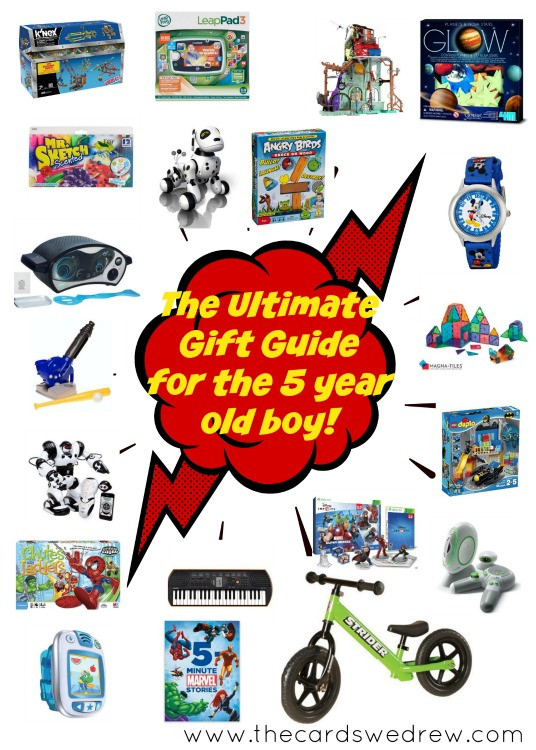 5 Year Old Christmas Gift Ideas
 The Ultimate Gift Guide for the 5 Year Old Boy The Cards