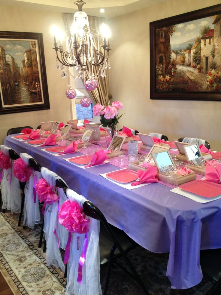 5 Year Old Girl Birthday Party Ideas
 This momma went all out She created a beautiful table