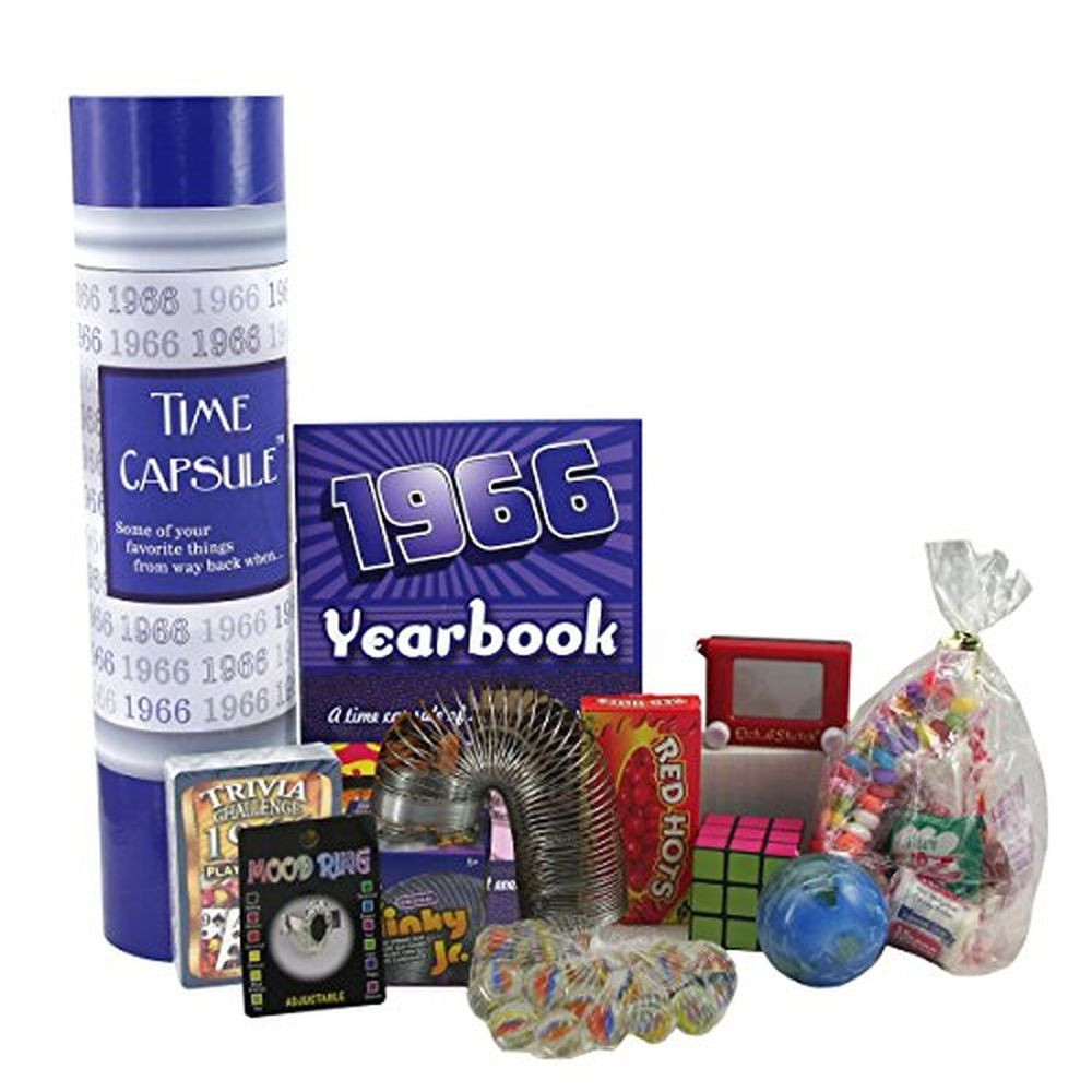 50 Birthday Gifts
 1966 Time Capsule 50th Birthday Gift for Men or Women
