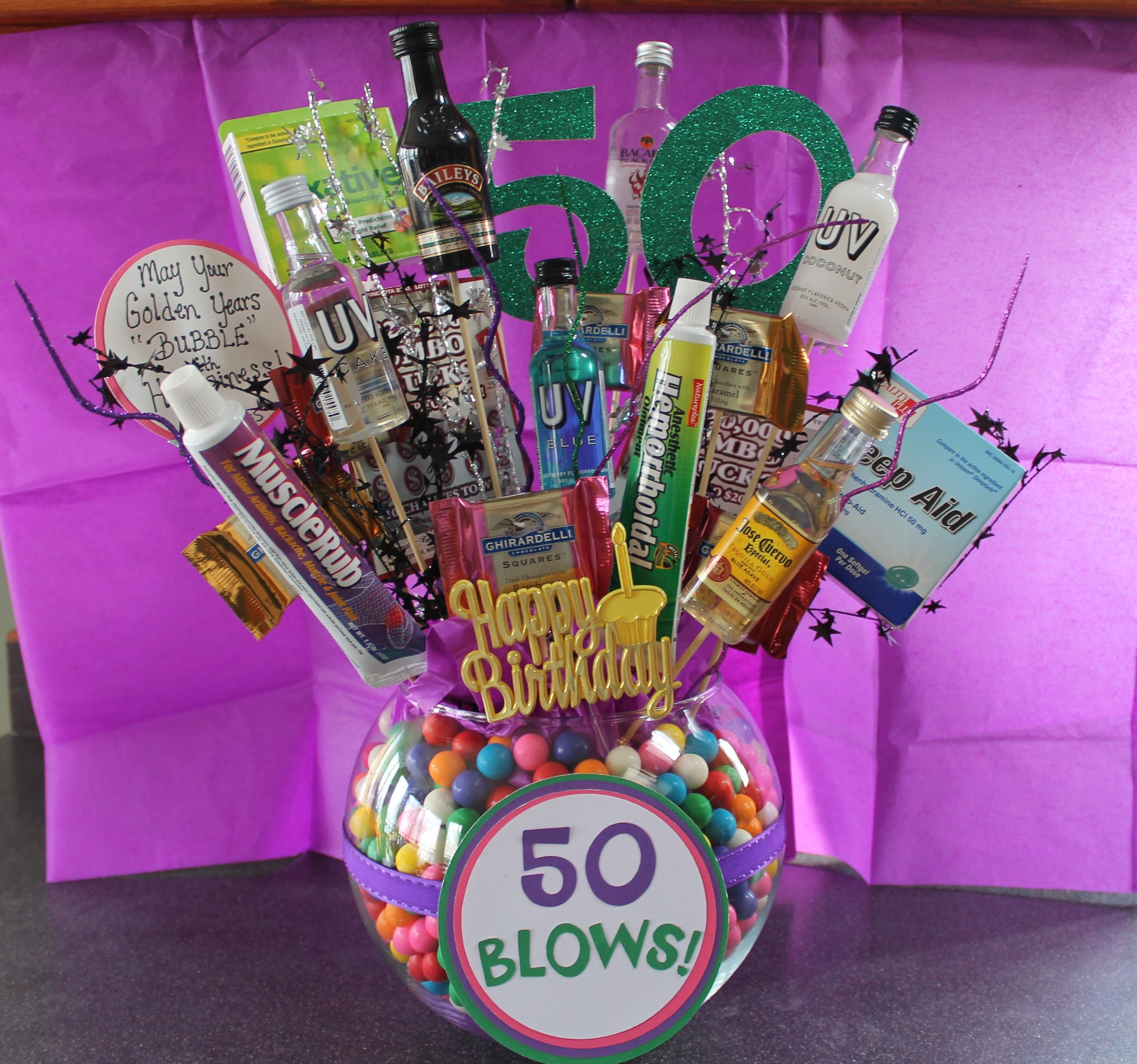 50 Birthday Gifts
 DIY Crafty Projects 50th Birthday Gift Ideas DIY