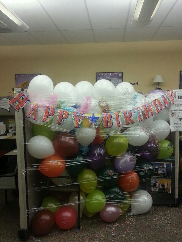 50Th Birthday Decoration Ideas For Office
 Coworkers birthday VERY TRUE