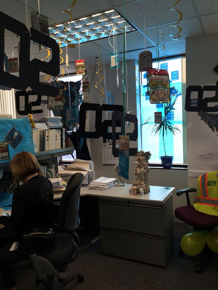 50Th Birthday Decoration Ideas For Office
 Pin by Decodeko on Funny fice Cubicle