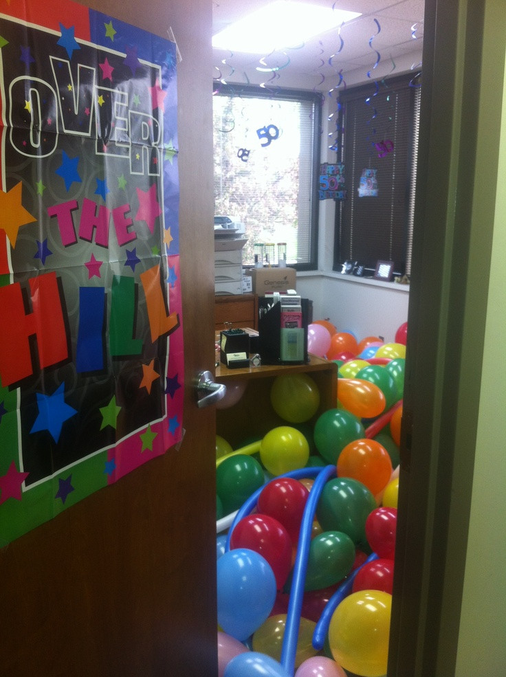 50Th Birthday Decoration Ideas For Office
 Decorating for boss s 50th birthday Party Ideas