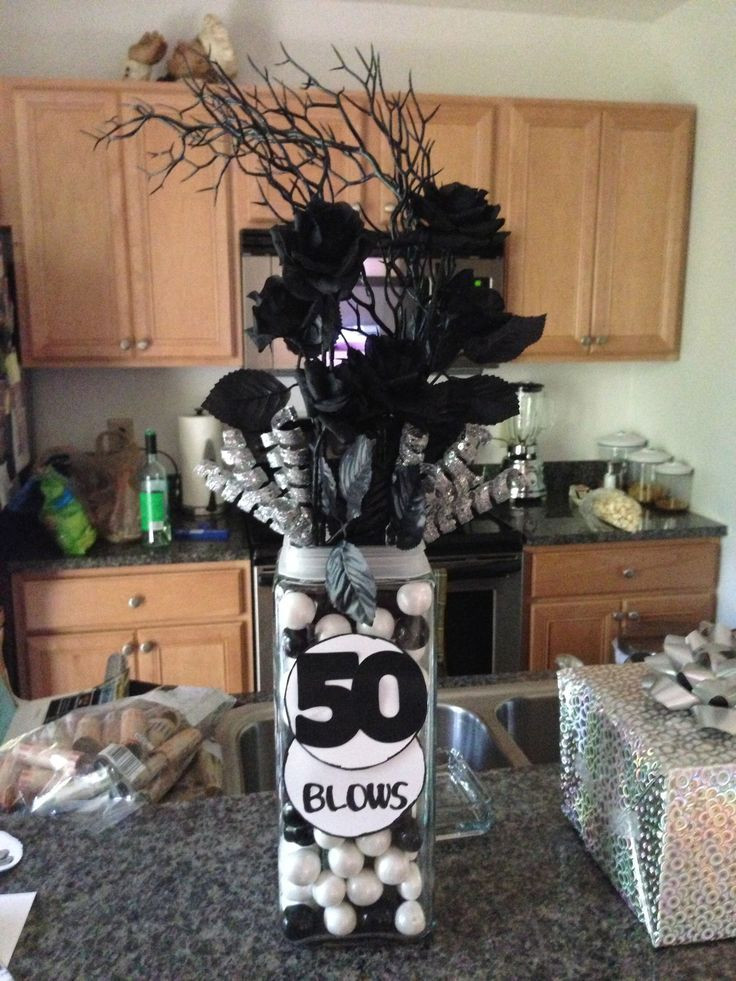 50Th Birthday Decorations For Men
 50th birthday table centerpiece ideas for men