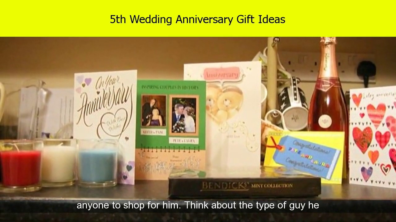 5Th Anniversary Gift Ideas
 5th Wedding Anniversary Wood Gift Ideas For Him