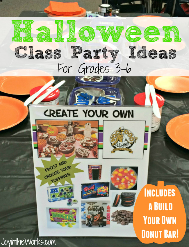 5Th Grade Christmas Party Ideas
 Halloween Class Party Ideas Grades PreK 2nd Joy in the Works