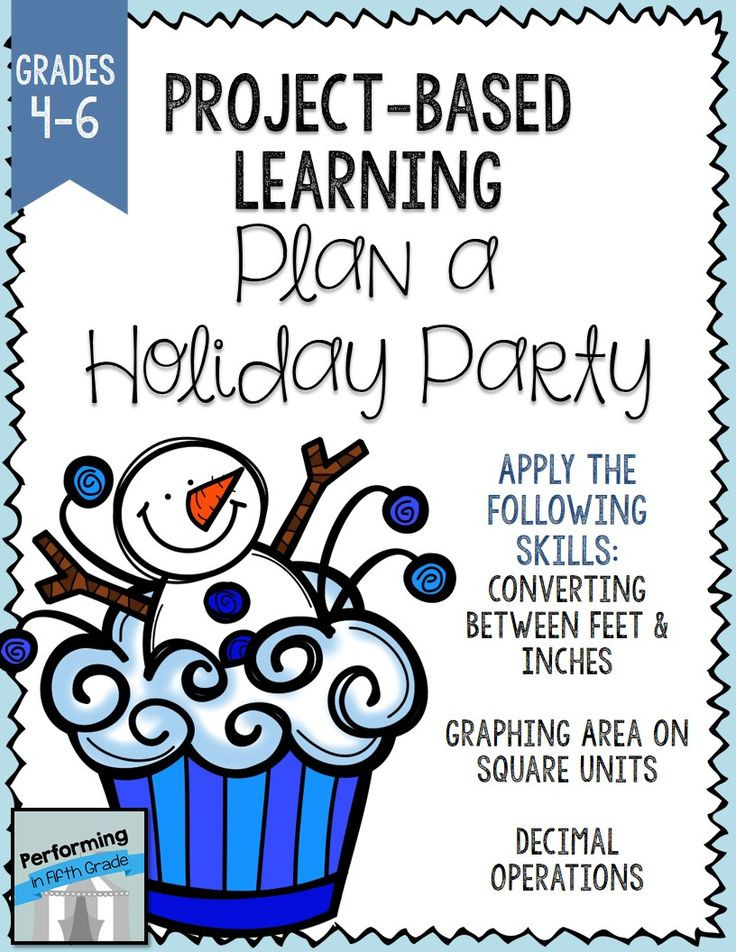 5Th Grade Christmas Party Ideas
 Winter Project Based Learning for 5th Grade Plan a