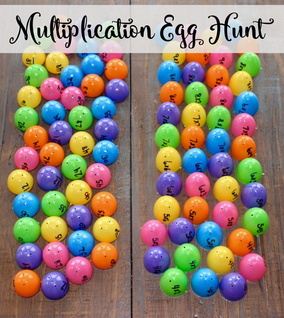 5Th Grade Easter Party Ideas
 Multiplication Egg Hunt for Easter 3rd Grade