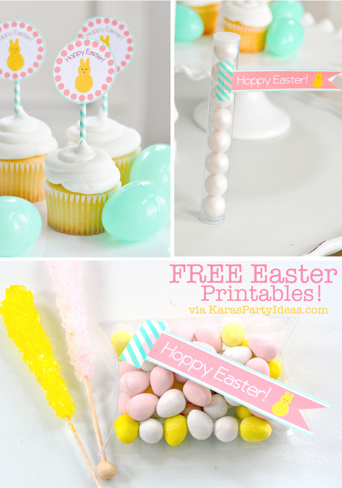 5Th Grade Easter Party Ideas
 Kara s Party Ideas FREE Printable "Hoppy Easter" Tags