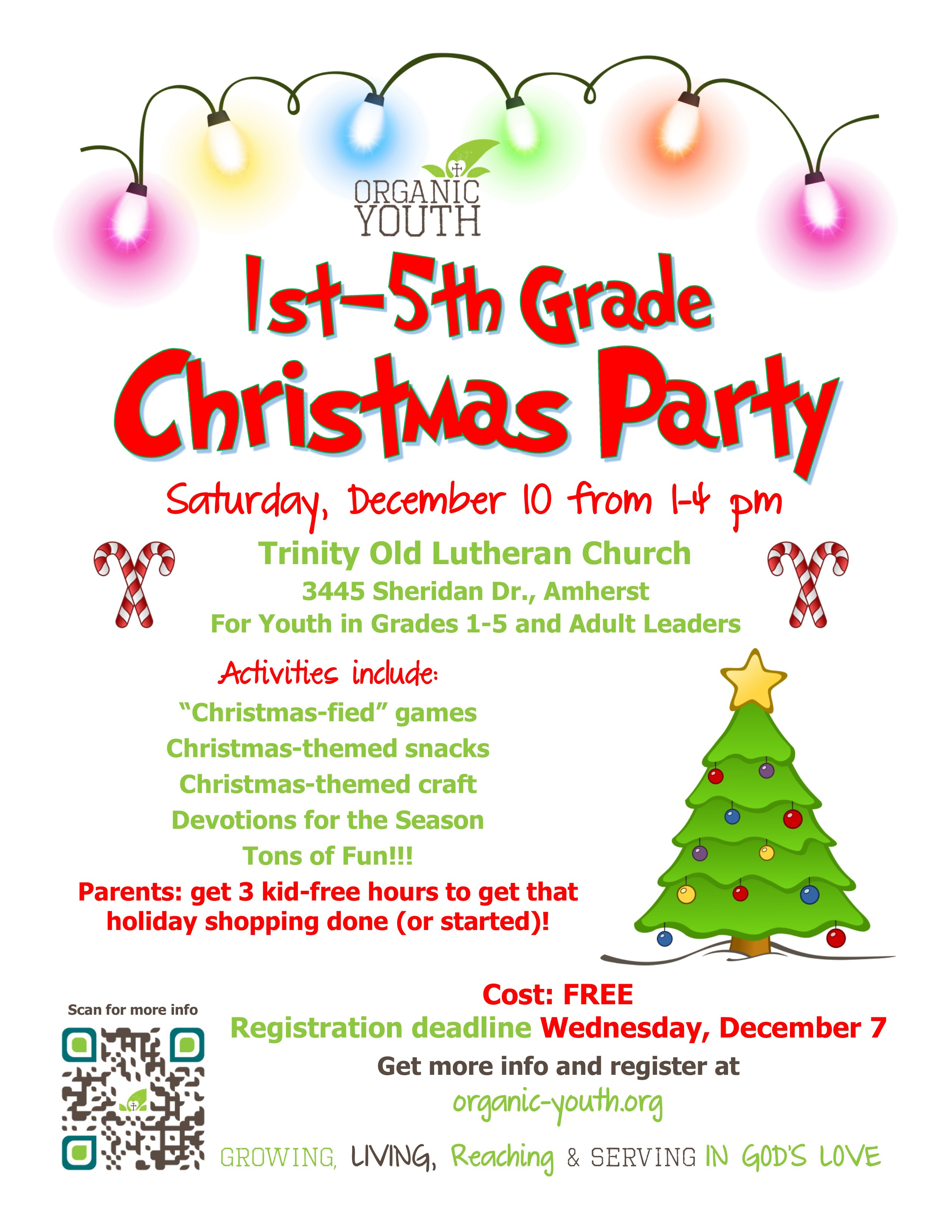 5Th Grade Holiday Party Ideas
 1st 5th Grade Christmas Party – Organic Youth
