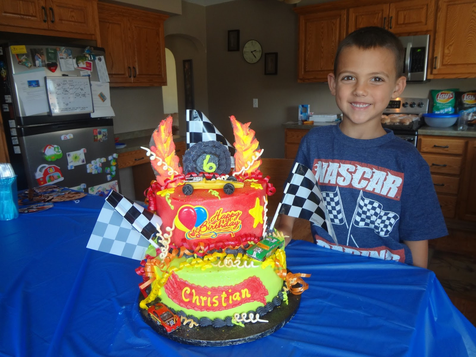 6 Year Old Boy Birthday Gift Ideas
 Keith Family Blessings Our Hot Wheels Party Boy