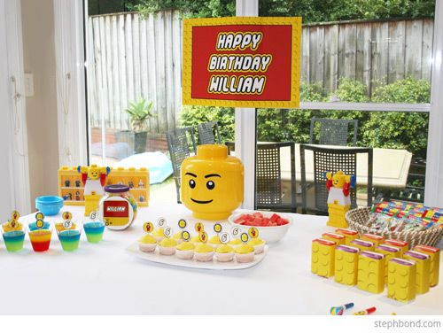 6 Year Old Boy Birthday Gift Ideas
 Bondville Lego party for 6 year old William