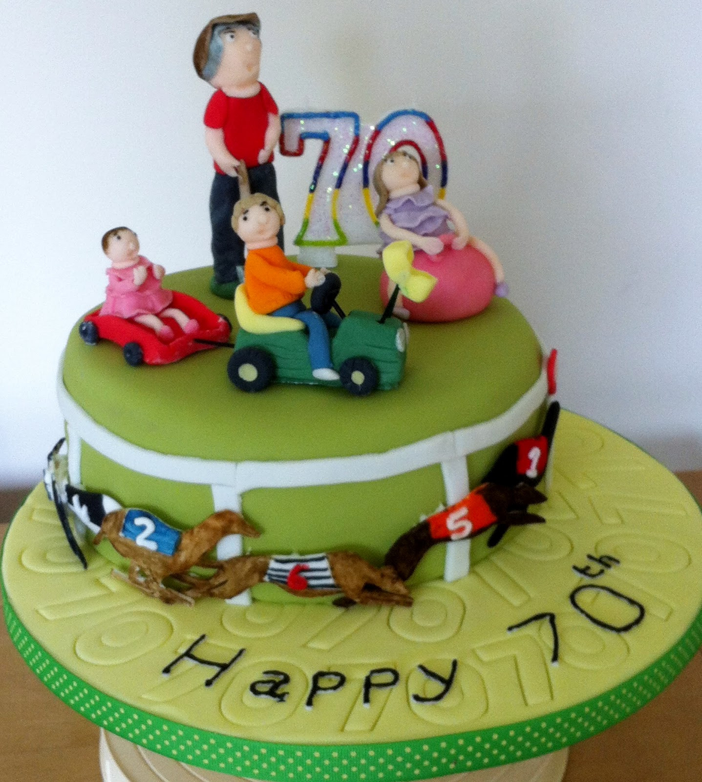 70Th Birthday Cake Ideas For Dad
 Strictly Baking Happy 70th Birthday Dad