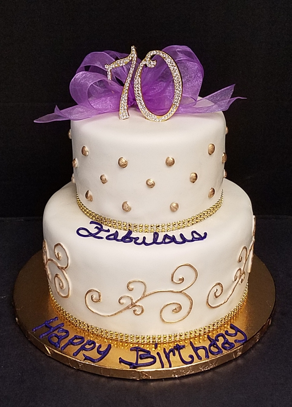 70Th Birthday Cake
 70th Birthday Cake