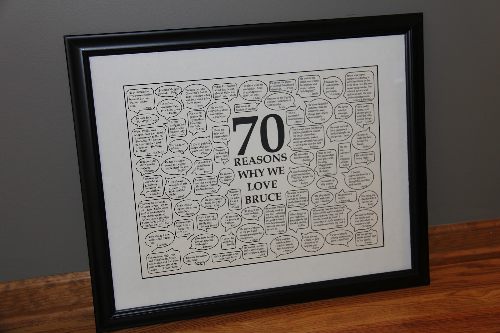 70Th Birthday Gift Ideas For Dad
 50th on Pinterest