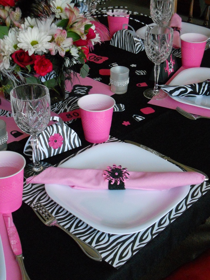 75Th Birthday Gift Ideas For Grandma
 Our table setting for Grandma s fabulous 80th birthday