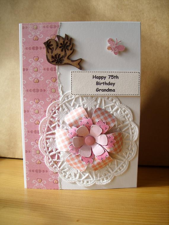 75Th Birthday Gift Ideas For Grandma
 Grandma Birthday Card 75th Gift Boxed