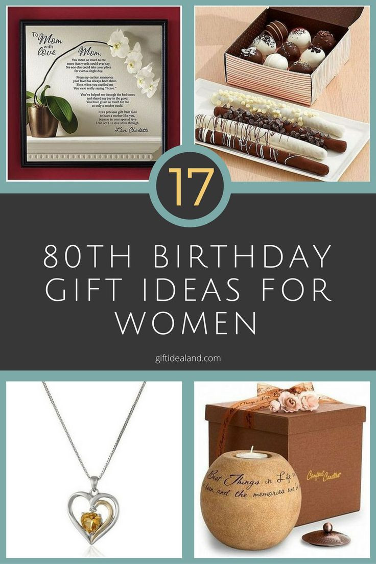 80Th Birthday Gift Ideas For Her
 1000 ideas about 80th Birthday Gifts on Pinterest