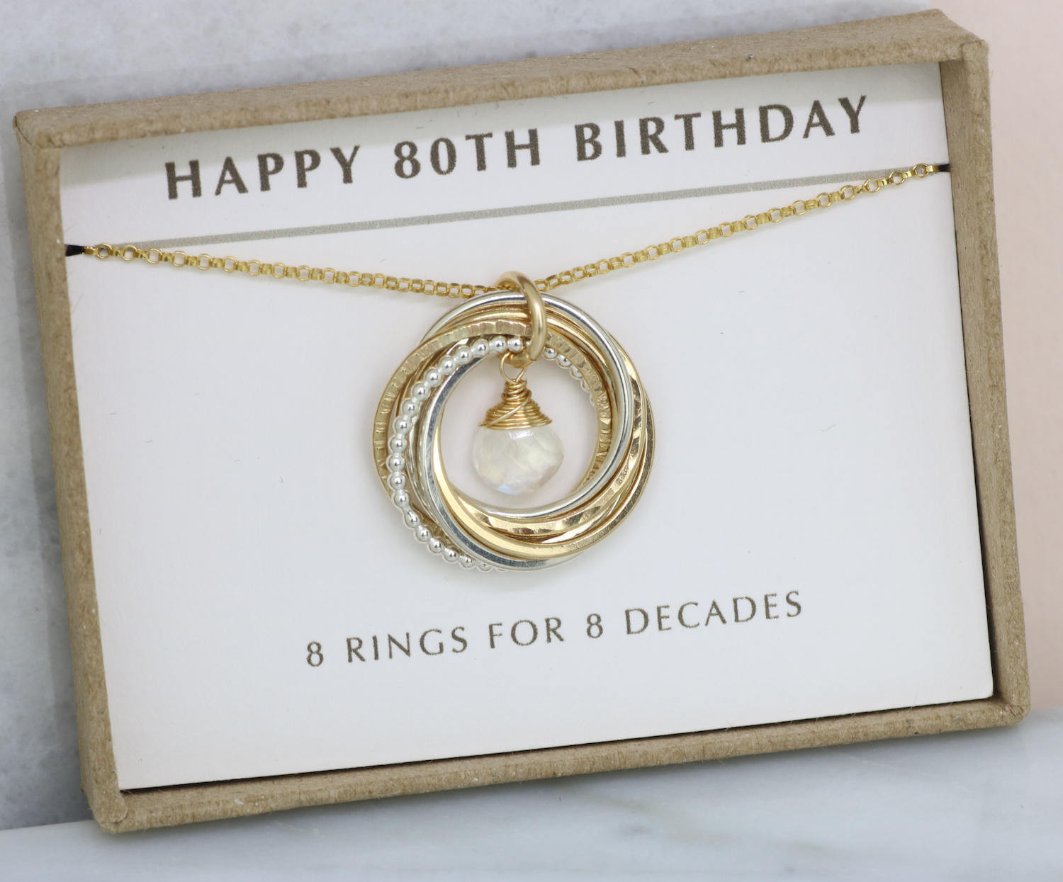80Th Birthday Gift Ideas For Her
 80th birthday t mom moonstone necklace birthstone June