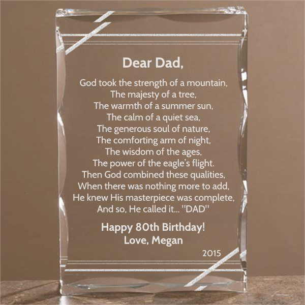 80Th Birthday Gift Ideas For Men
 80th Birthday Gift Ideas for Dad