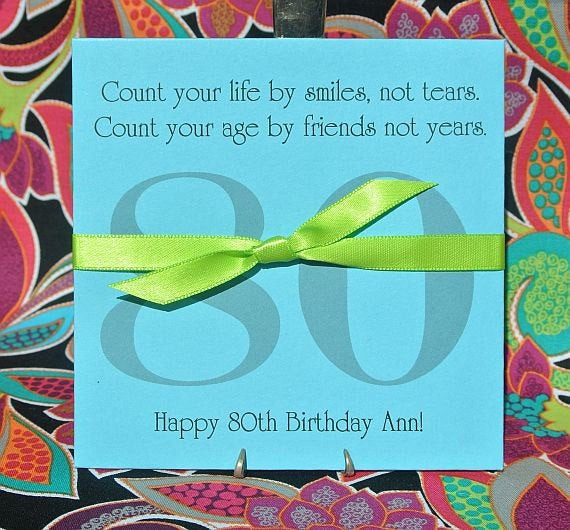 80Th Birthday Party Favors
 80th Birthday Favors Adult Birthday Favors Lottery