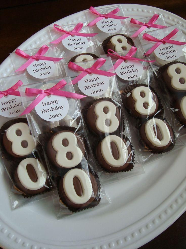 80Th Birthday Party Favors
 80th birthday party ideas Buscar con Google …