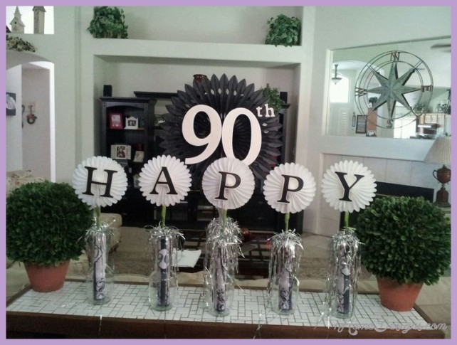 85Th Birthday Decorations
 Decorating Ideas For 85th Birthday Party 1HomeDesigns
