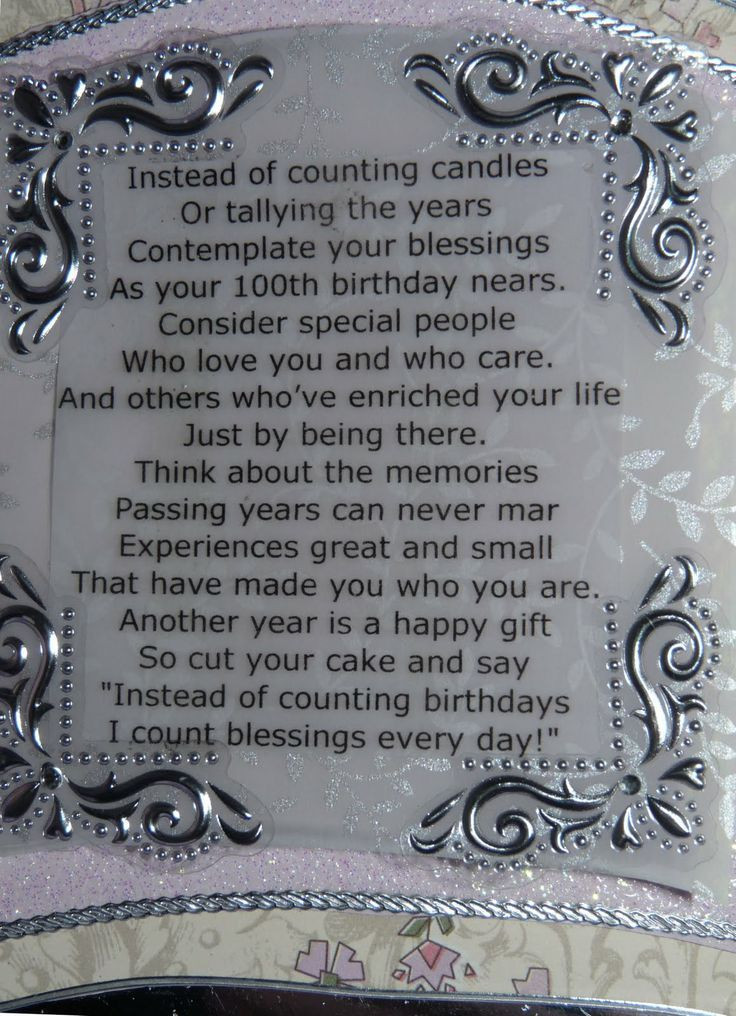 90 Year Old Birthday Quotes
 Pin by Tashema Bholanath on 100th Birthday