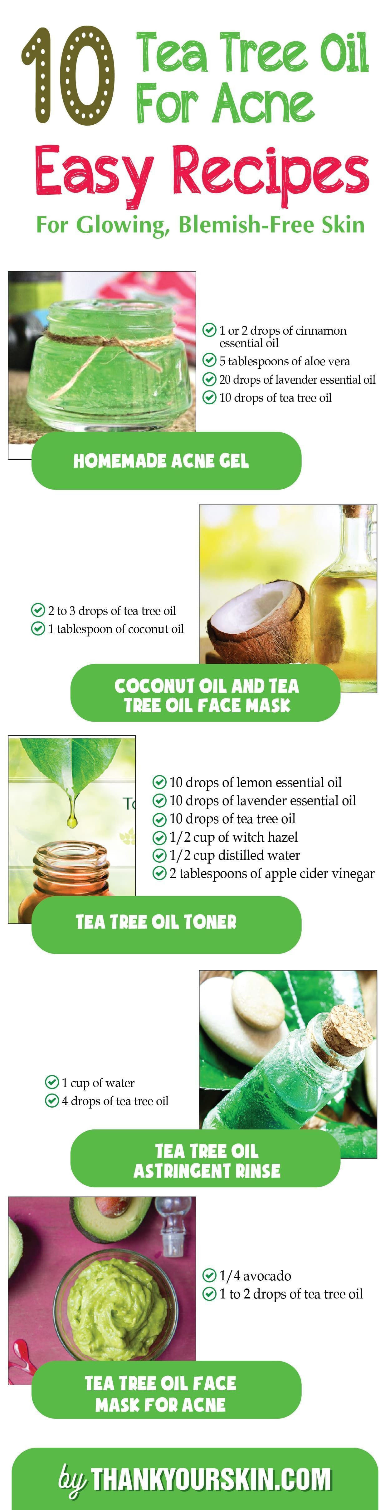 Acne Mask DIY
 DIY Tea tree oil for Acne Easy Homemade Recipes Face