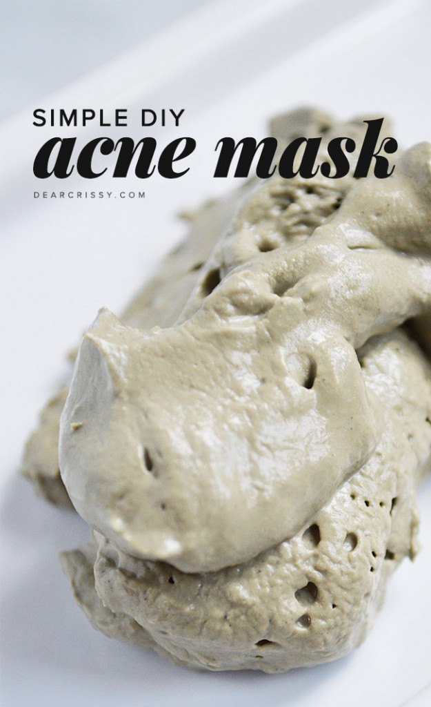 Acne Mask DIY
 11 Easy and Effective DIY Recipes that ll Make Your Acne