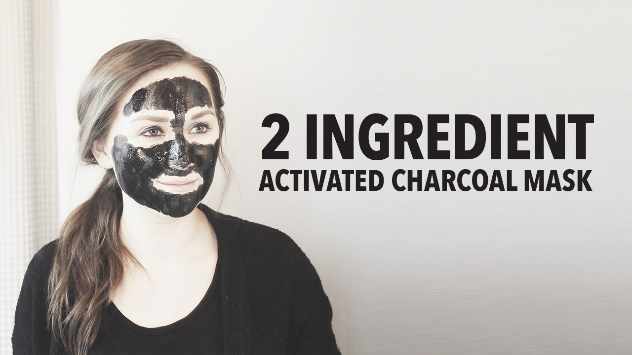Activated Charcoal Face Mask DIY
 Face Mask DIY