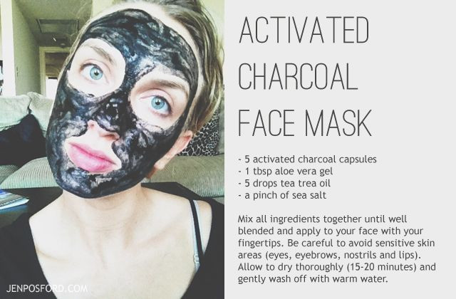 Activated Charcoal Face Mask DIY
 activated charcoal face mask beauty Regiment