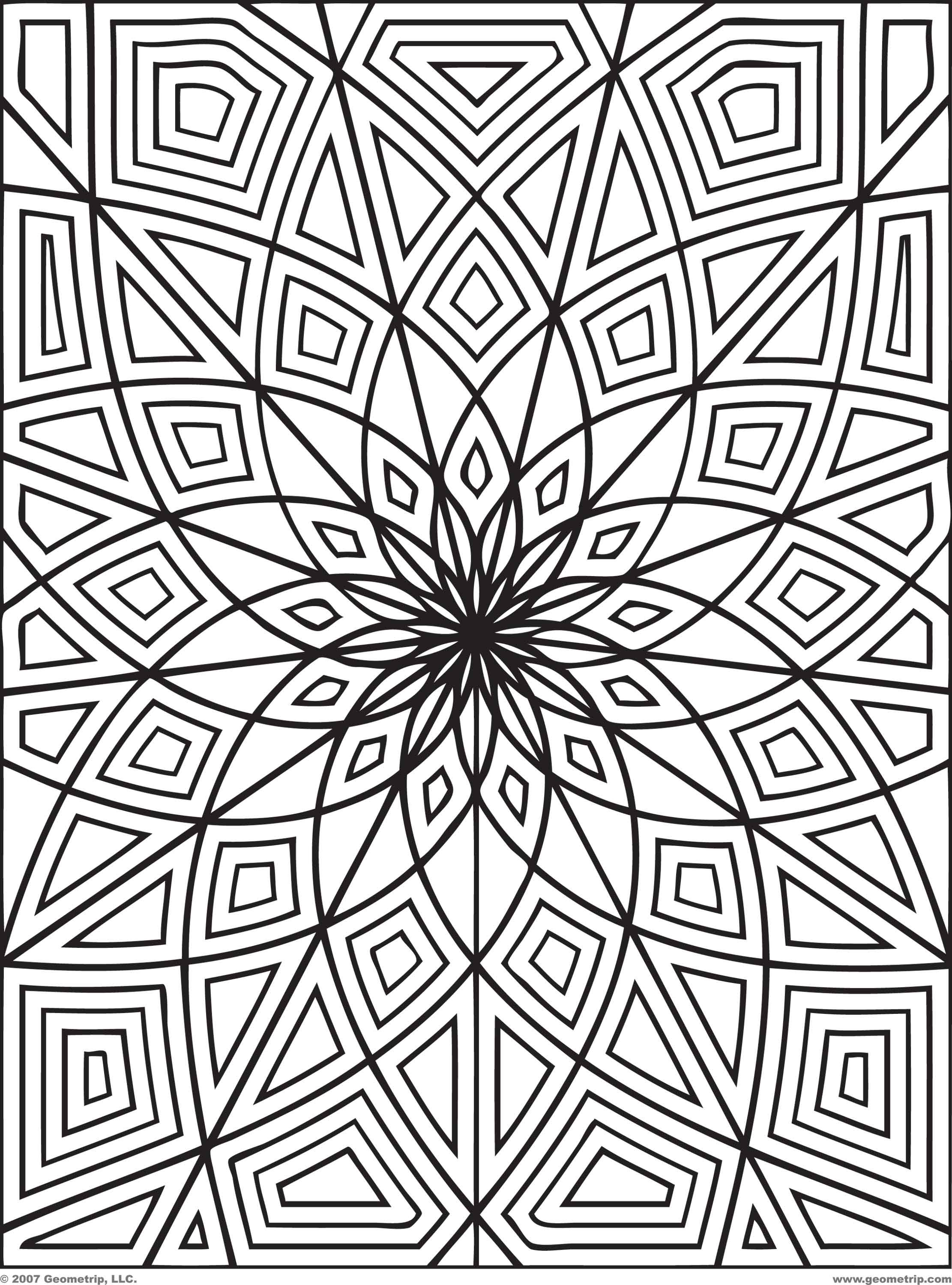 Adult Coloring Book Patterns
 Pattern Coloring Pages For Adults Coloring Home
