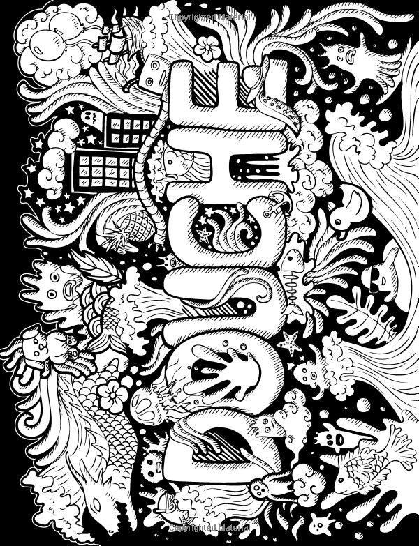 Adult Coloring Books Bad Words
 17 Best images about cuss word coloring sheet on Pinterest
