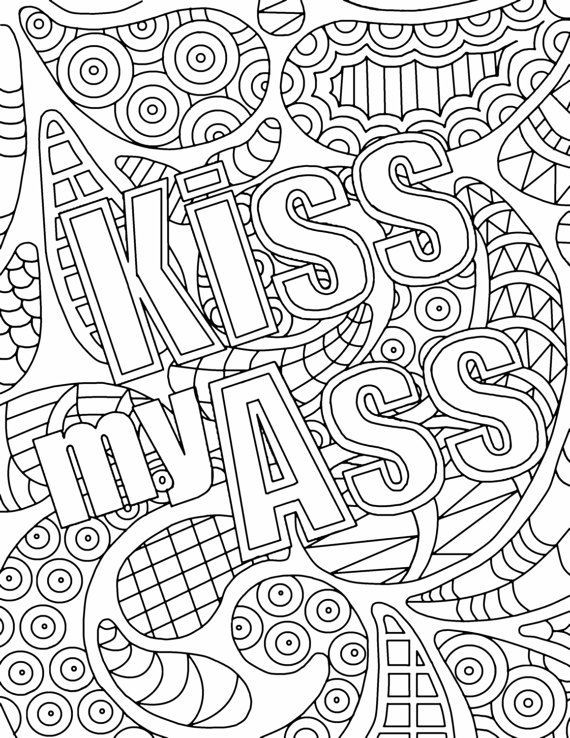 Adult Coloring Books Bad Words
 25 best ideas about Word doodles on Pinterest