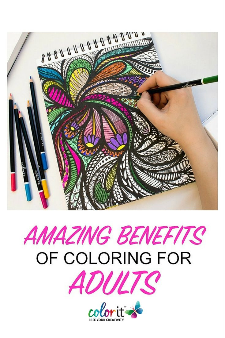 Adult Coloring Books Benefits
 15 best Adult Coloring News images on Pinterest