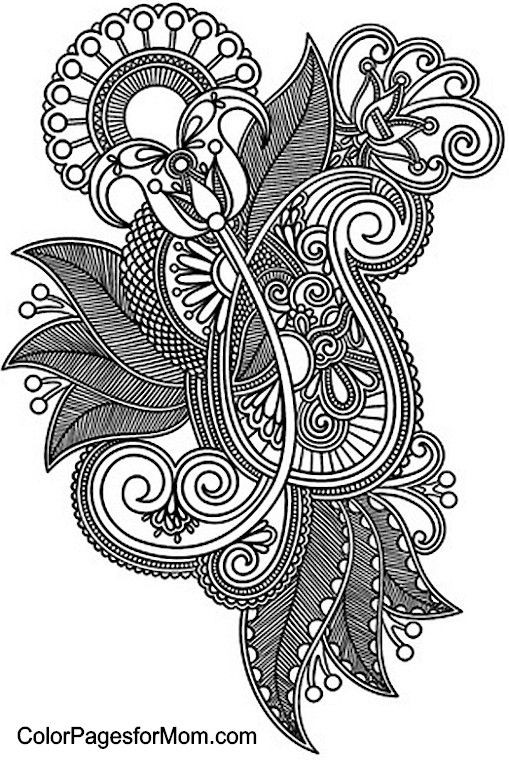 Adult Coloring Pages Paisley
 17 Best ideas about Paisley Coloring Pages on Pinterest