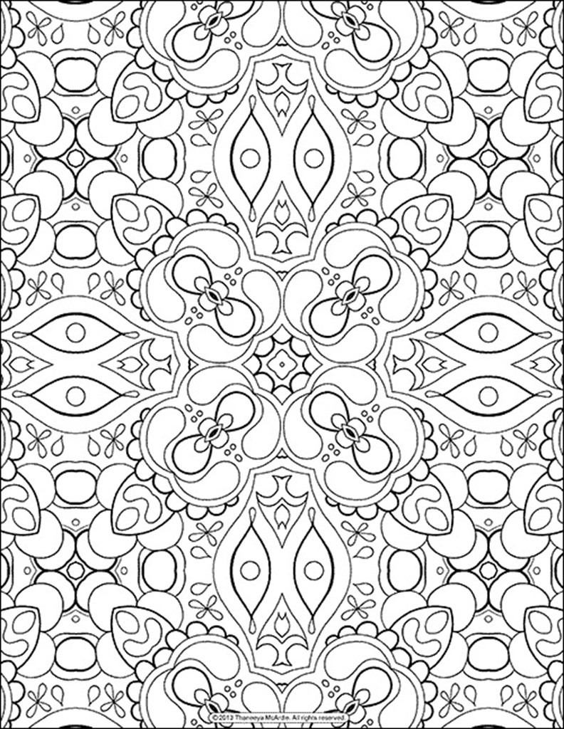 Adult Coloring Sheet
 Adult Coloring Page Coloring Home