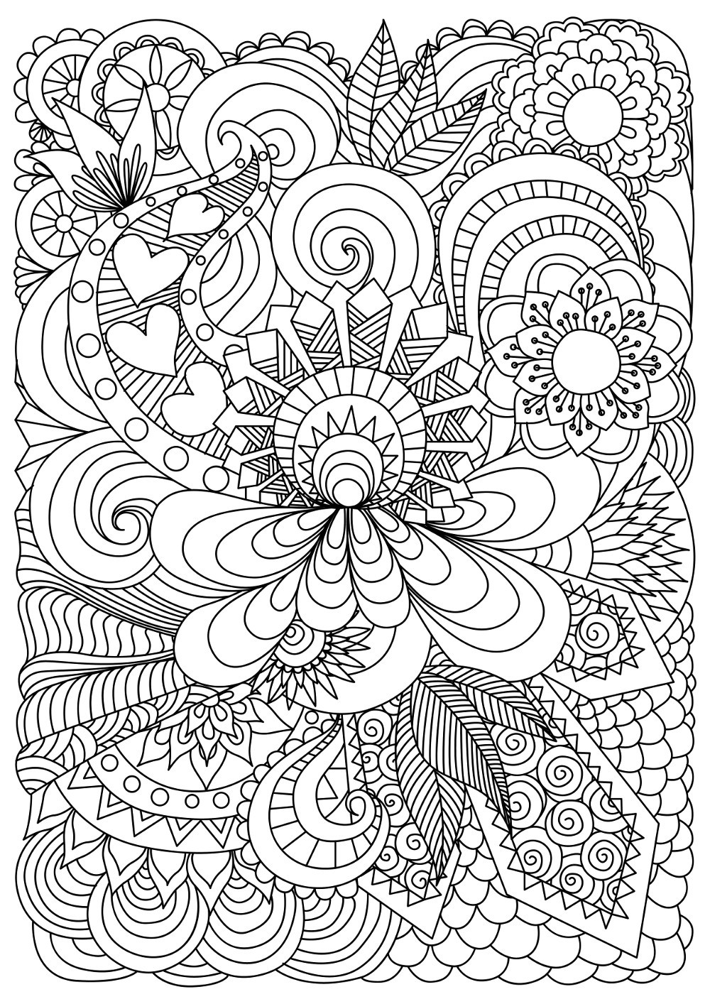 Adult Printable Coloring Pages
 37 Best Adults Coloring Pages Updated 2018