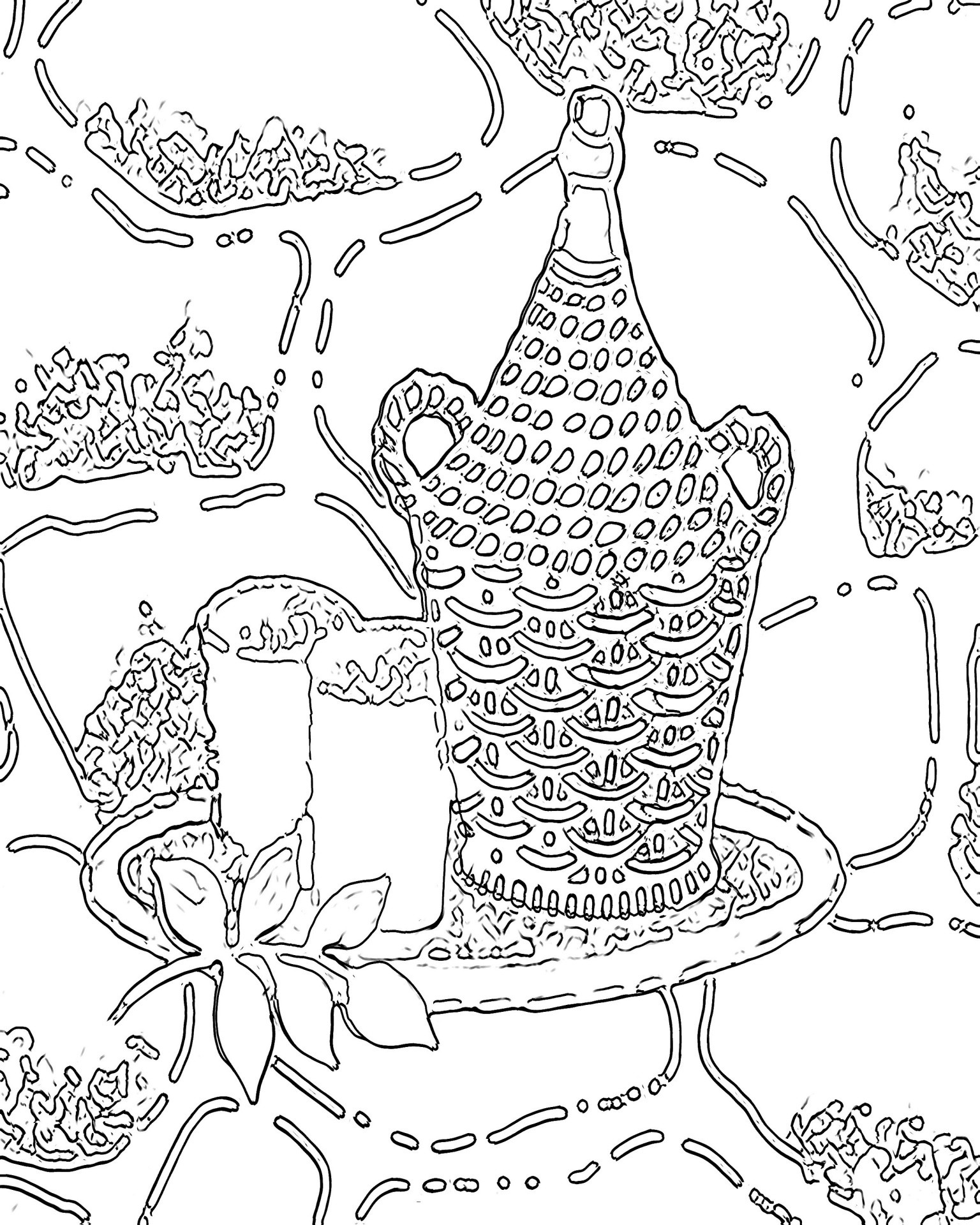 Adult Printable Coloring Pages
 Free Printable Abstract Coloring Pages for Adults