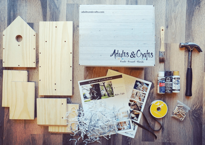 Adults And Crafts Subscription Box
 Adults & Crafts Hello Subscription