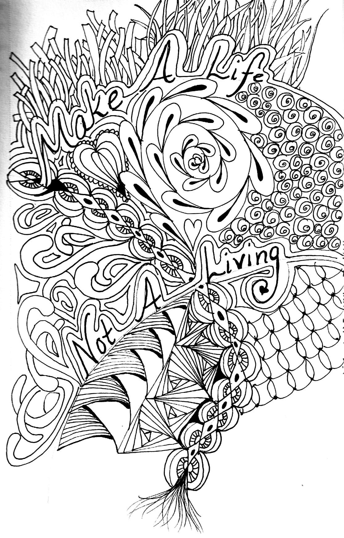 Advanced Coloring Books For Adults
 Free Printable Advanced Coloring Pages Coloring Home