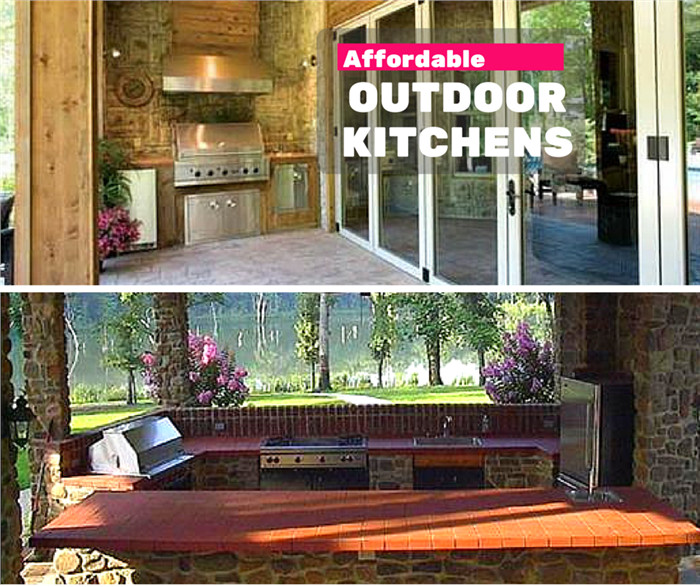 Affordable Outdoor Kitchens
 6 Ways to Create an Affordable Outdoor Kitchen with Style