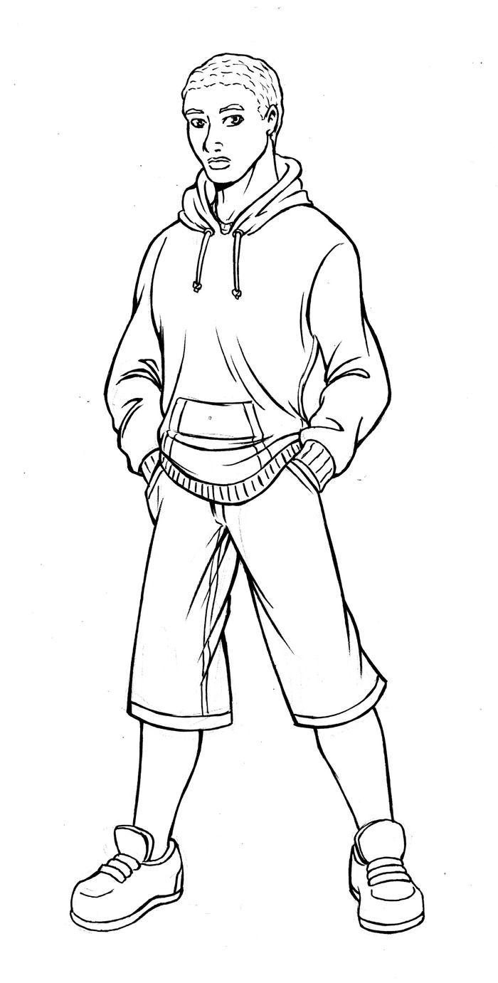 African American Boys Coloring Sheets
 african american line art Yahoo Image Search Results