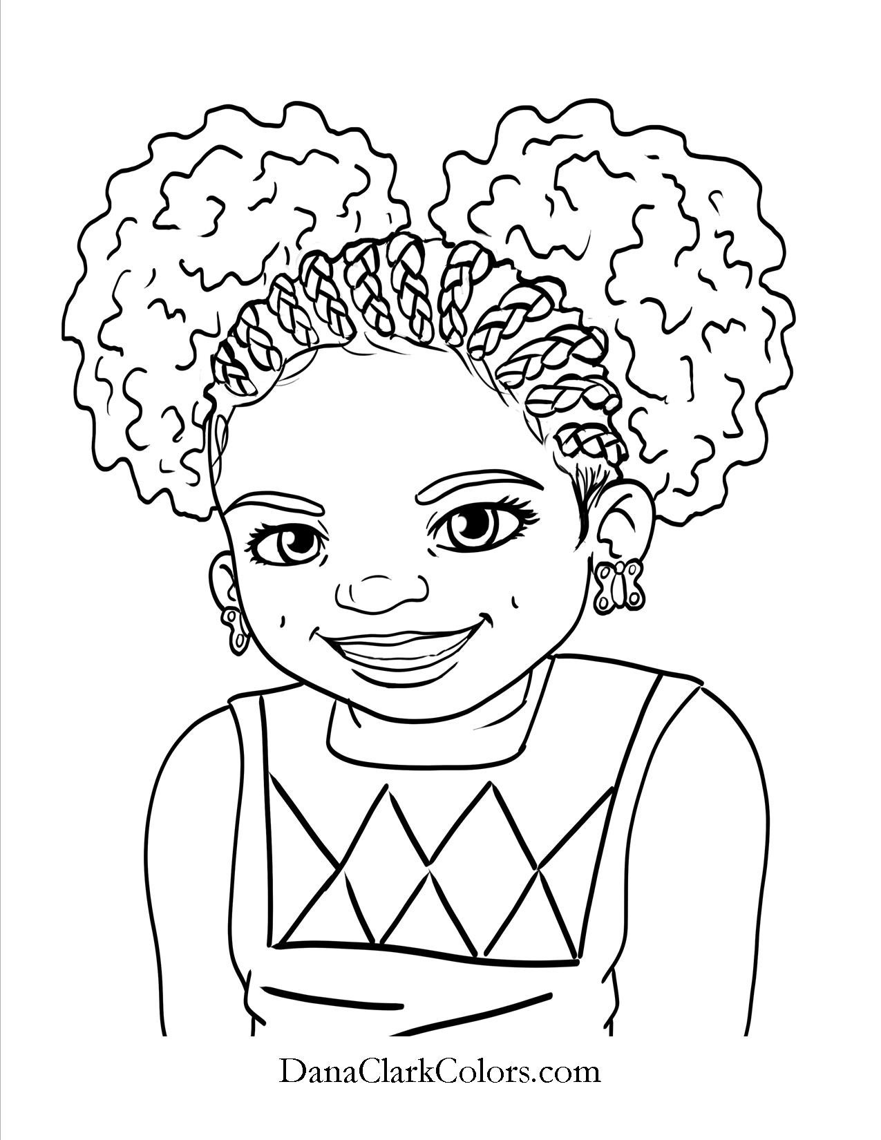 African American Girl Coloring Pages
 African Girl Coloring Pages at GetColorings