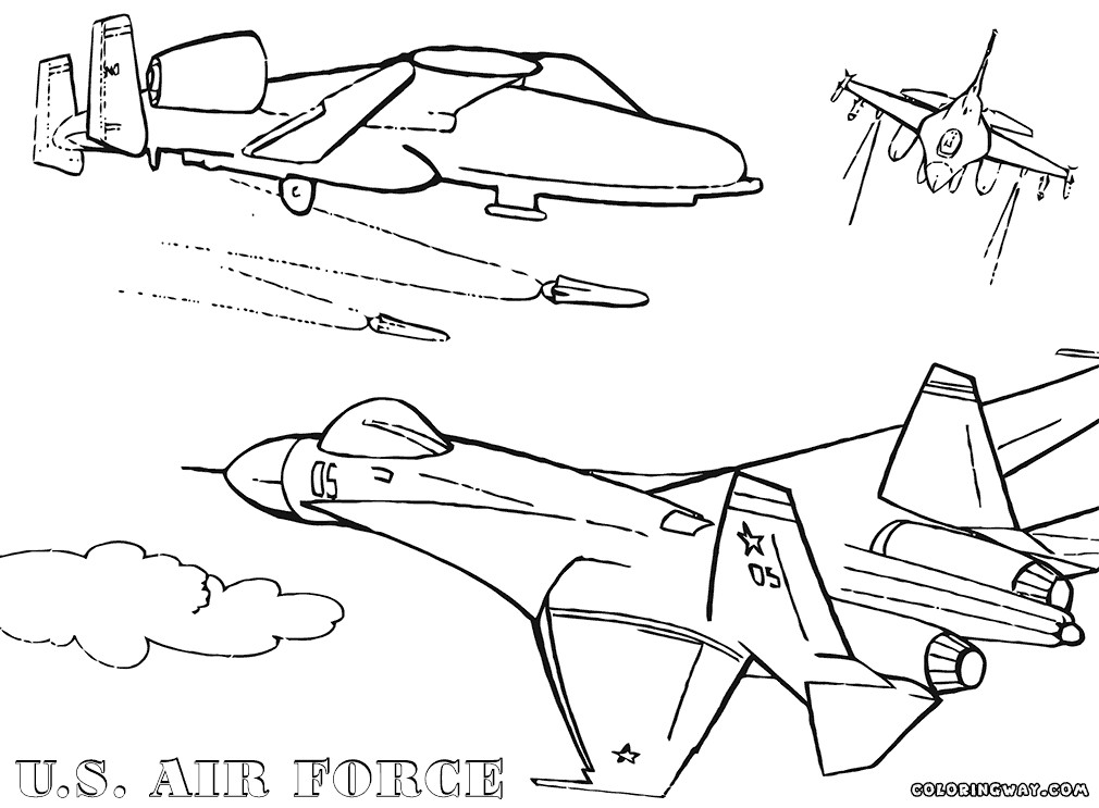 Air Force Coloring Pages
 Army coloring pages